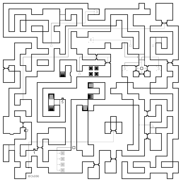 Plan du niveau 11