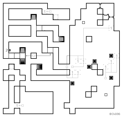 Plan du niveau 12